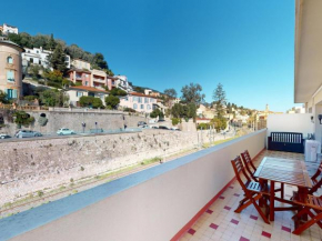 Spacieux 2P climatisé centre-ville Menton avec grande terrasse, proche plages et commerces - FR-1-196-351